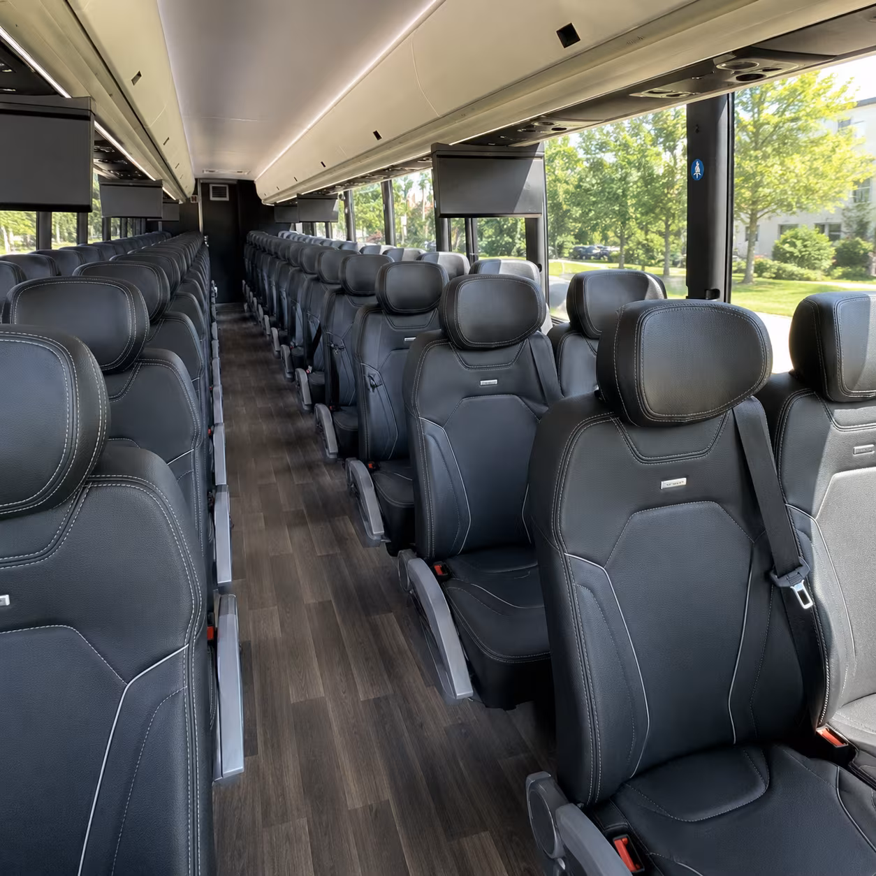 cerritos charter bus interior