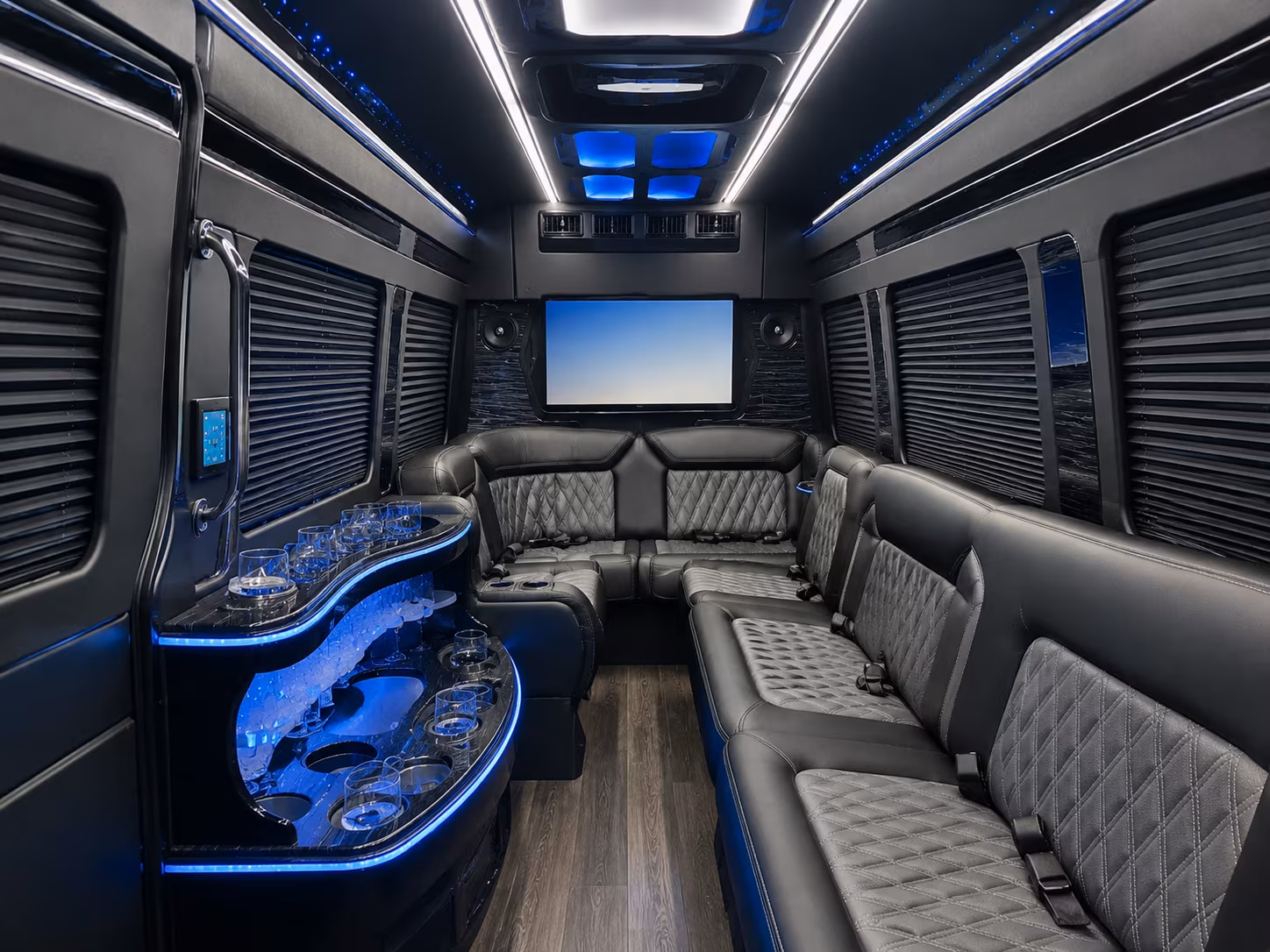cerritos concert transportation onboard seating