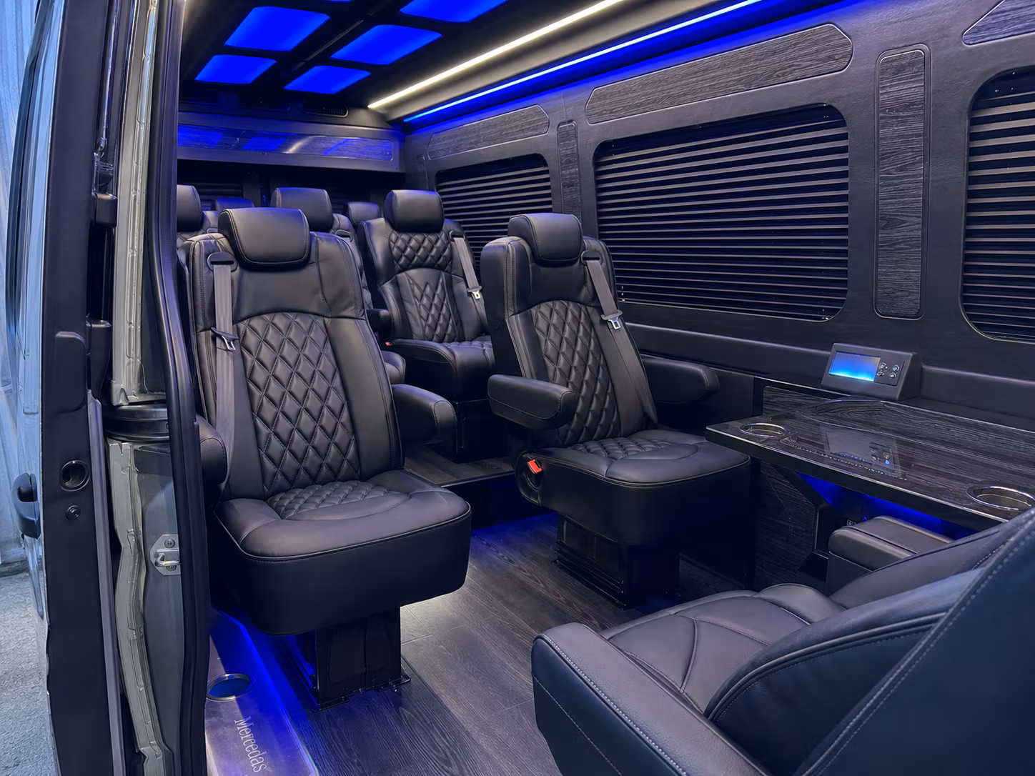 sprinter van transportation for groups and events across cerritos
