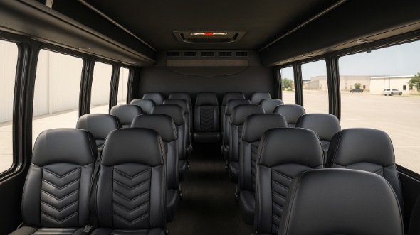cerritos 15 passenger minibus inside