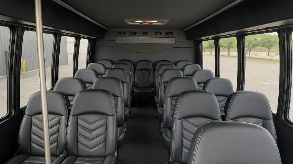 cerritos 28 passenger minibus inside
