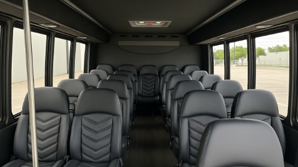 cerritos 30 passenger minibus inside