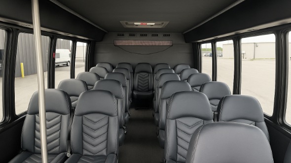 cerritos 35 passenger minibus inside
