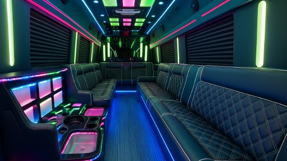 cerritos party bus rental inside