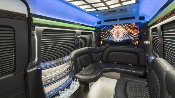 cerritos sprinter limo rental inside